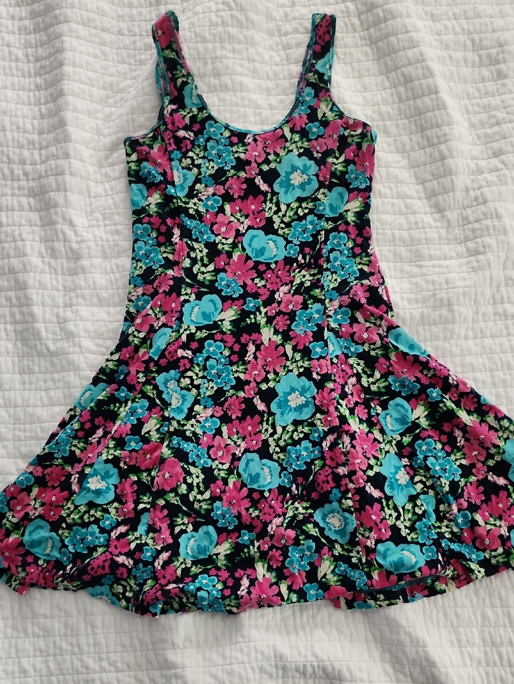 Fit And Flare Floral Dress